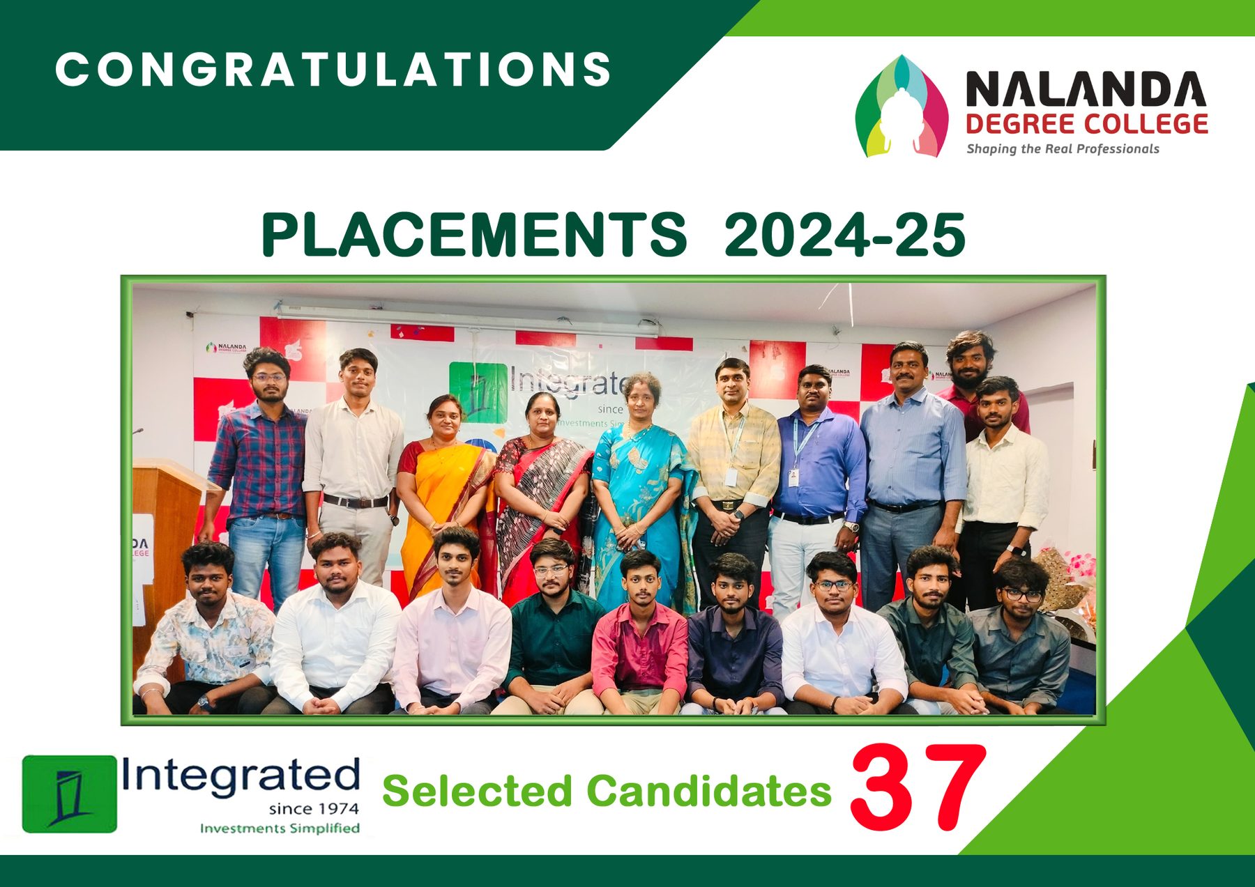 Placement drive — INTEGRATED