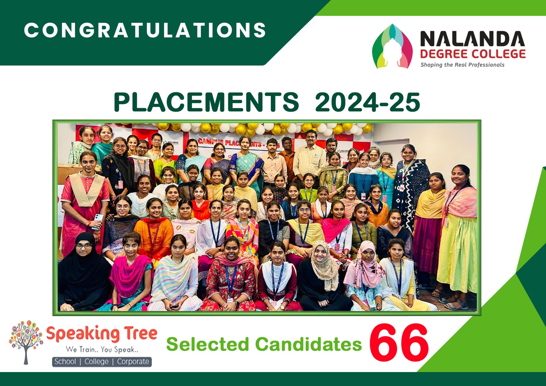 Placement drive — SPEAKING TREE